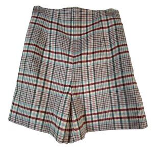 Agnes & Bonni Plaid Womens Shorts Size Medium Preppy Classic Classic School Y2K